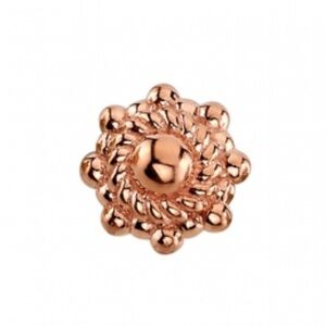 {bvla} ares threadless end 14k rose gold